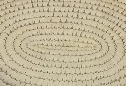 Zyra Sabai Grass Oval Tray – Natural Finish