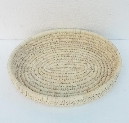 Zyra Sabai Grass Oval Tray – Natural Finish