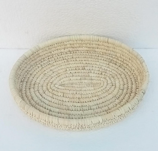 Zyra Sabai Grass Oval Tray – Natural Finish