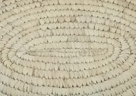 Zyra Sabai Grass Oval Tray – Natural Finish