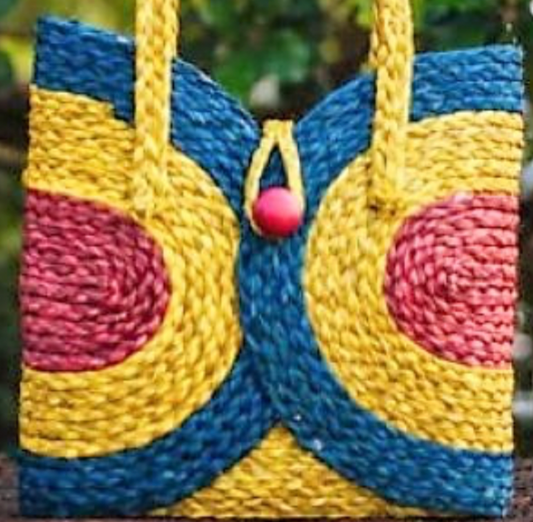 WingBloom Sabai Grass Handbag – Eco-Chic in Small, Medium & Large