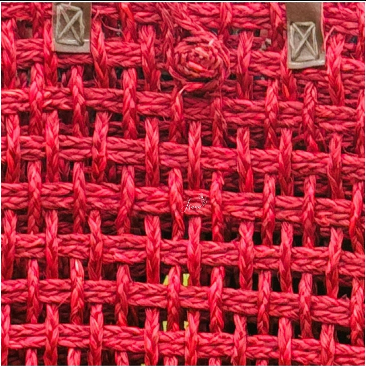 RangSaaj Sabai Mesh Bag – Assorted Handwoven Tote