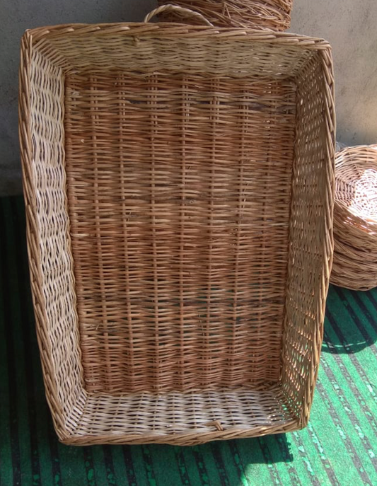Rustic Willow Rectangular Tray – IWB1