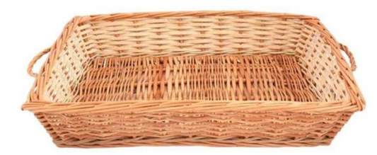 Willow Wicker Rectangular Tray