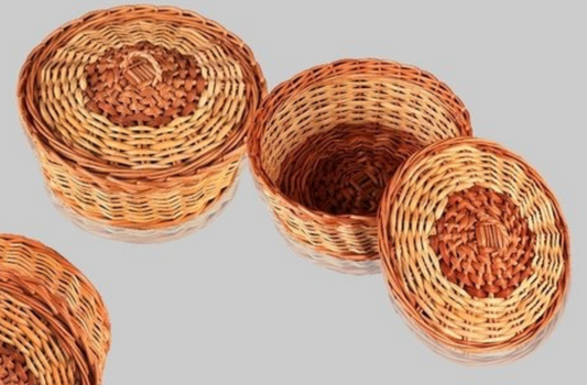 Chulaa Willow Roti Basket