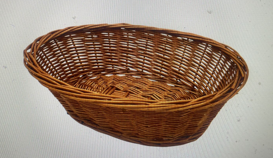 Willow Wicker Oval Basket