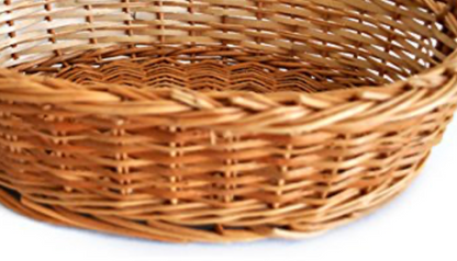 Aura Oval Hamper Basket – With Handle