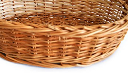 Aura Oval Hamper Basket – With Handle