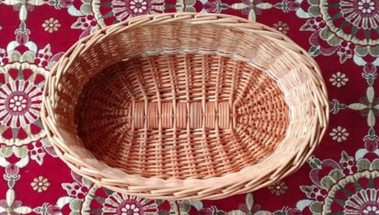 Elan Premium Oval Willow Basket