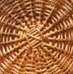 CrownWeave Willow Basket – Round