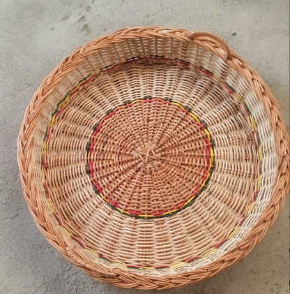 Terra Willow Round Tray