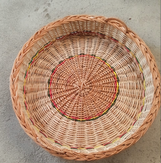 Terra Willow Round Tray