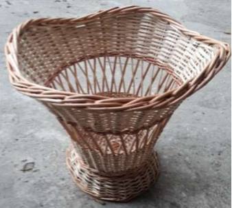🌸 BloomWeave Willow Flower Basket