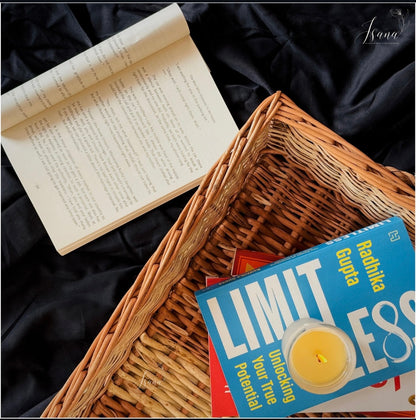 📦 RusticNest Willow Storage Tray