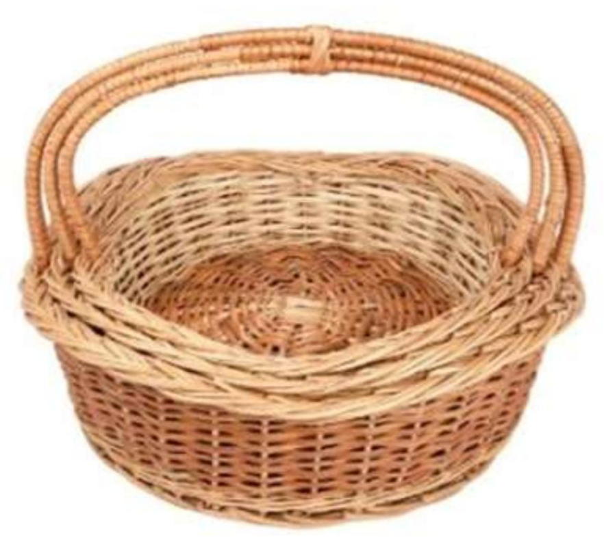 Willow Wave Basket Set – Handcrafted (Set of 3)