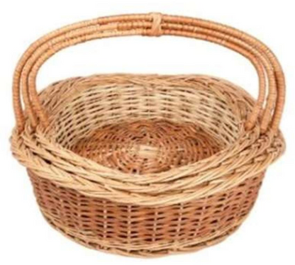 Willow Wave Basket Set – Handcrafted (Set of 3)