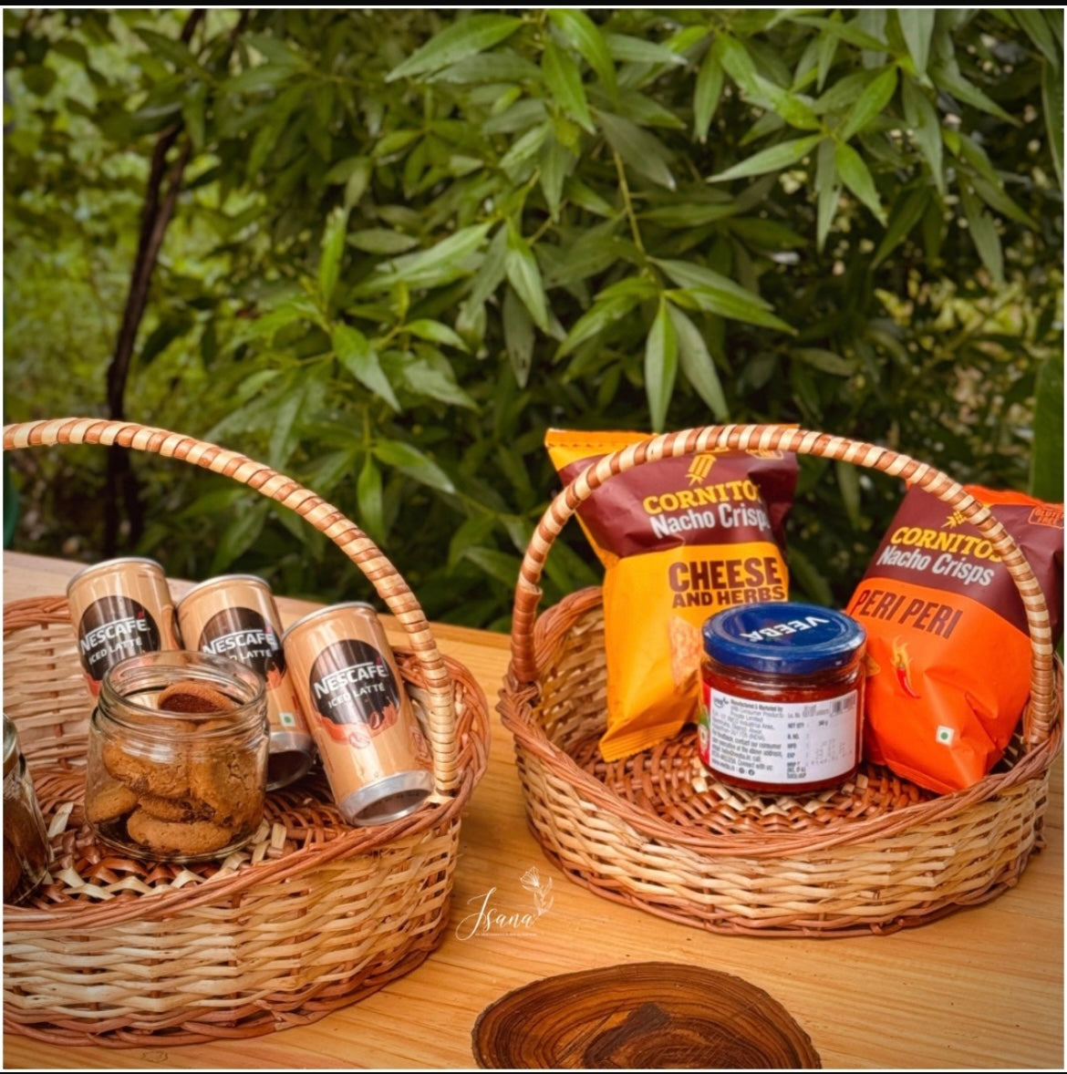 Willow Wave Basket Set – Handcrafted (Set of 3)