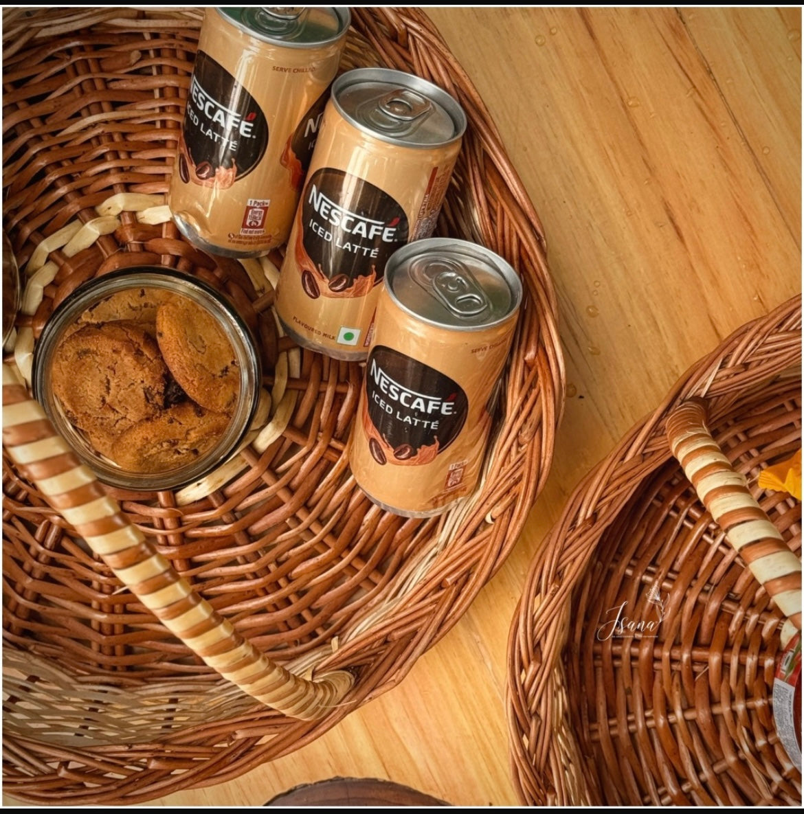 Willow Wave Basket Set – Handcrafted (Set of 3)
