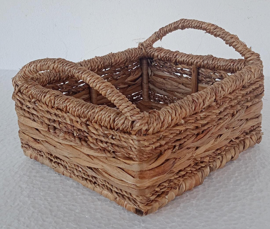 Aira Cane-Edged Hyacinth Tray
