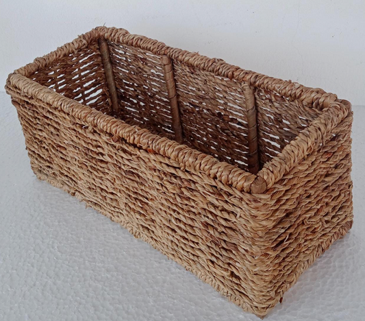 Nayra Hyacinth Rope Tray – Cane Frame Edition