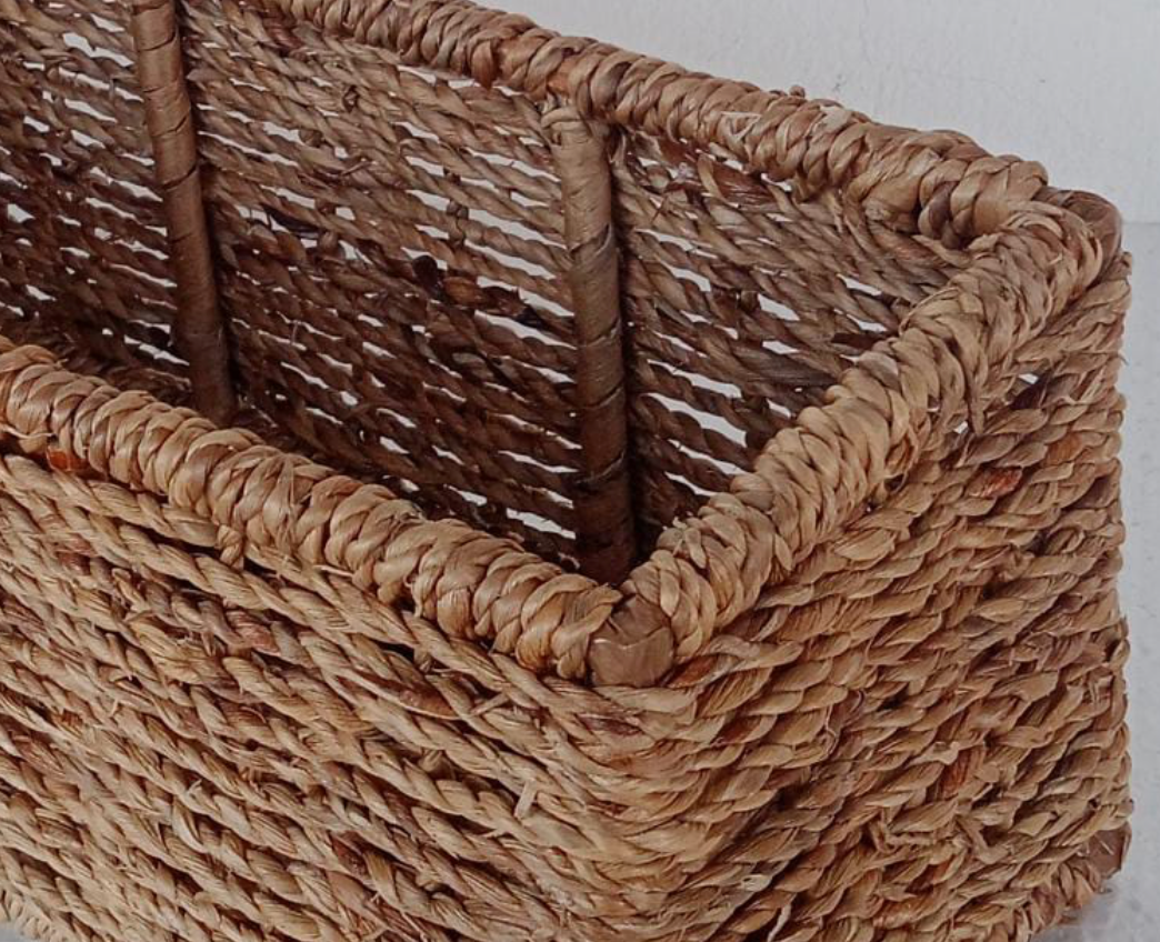 Nayra Hyacinth Rope Tray – Cane Frame Edition
