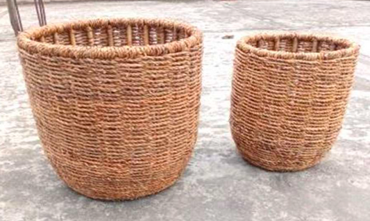 Planter with Cane Frame
